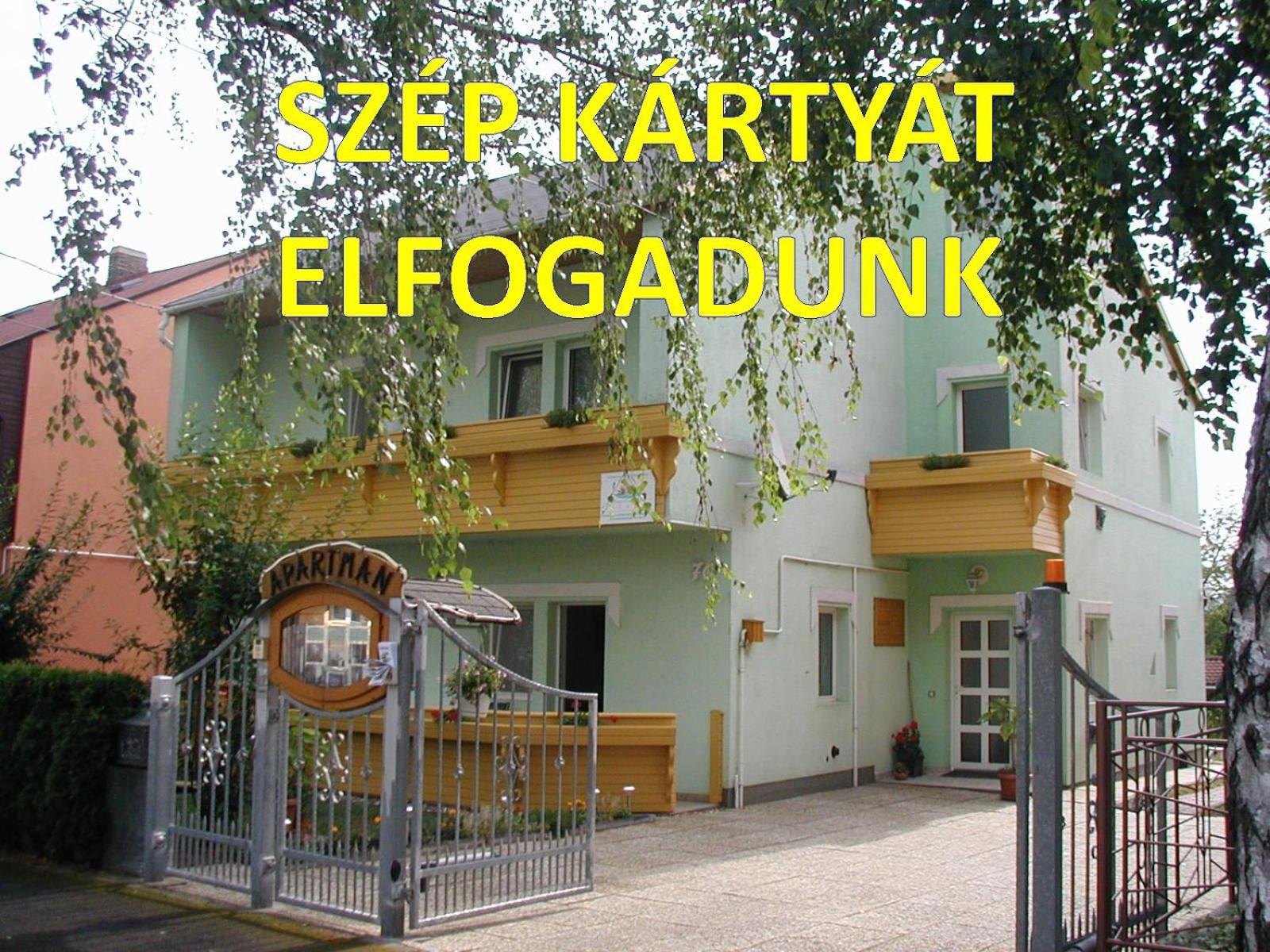 Apartman Nemeth Хевиз Экстерьер фото